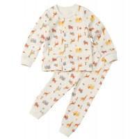 韓國有機棉冷氣嬰兒睡衣 (Safari)